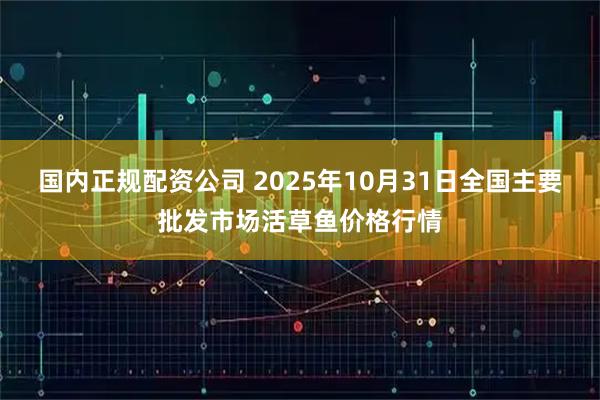 国内正规配资公司 2025年10月31日全国主要批发市场活草鱼价格行情